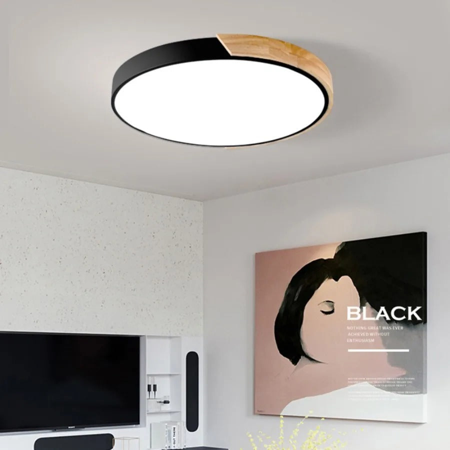 NordicGlow | Cozy Elegant Flush Mount Ceiling Light for Modern Spaces 1