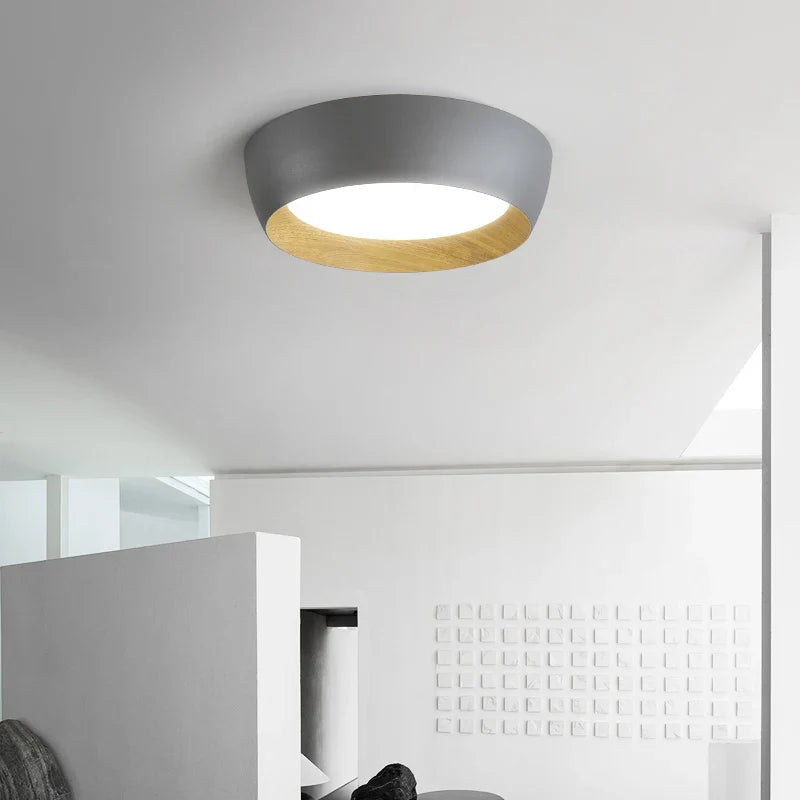 NordicGlow | Stylish Minimalist LED Flush Mount Ceiling Light Fixture 2