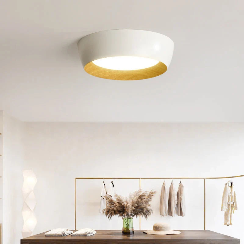 NordicGlow | Stylish Minimalist LED Flush Mount Ceiling Light Fixture 4