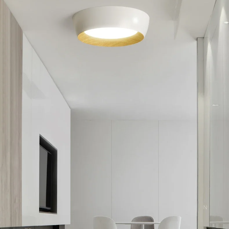 NordicGlow | Stylish Minimalist LED Flush Mount Ceiling Light Fixture 6