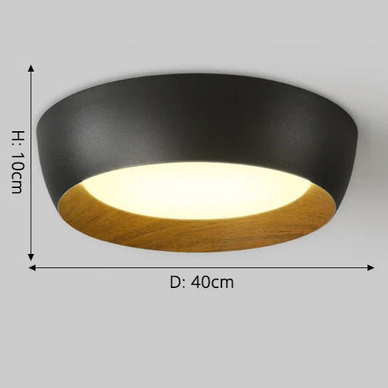 NordicGlow | Stylish Minimalist LED Flush Mount Ceiling Light Fixture 8
