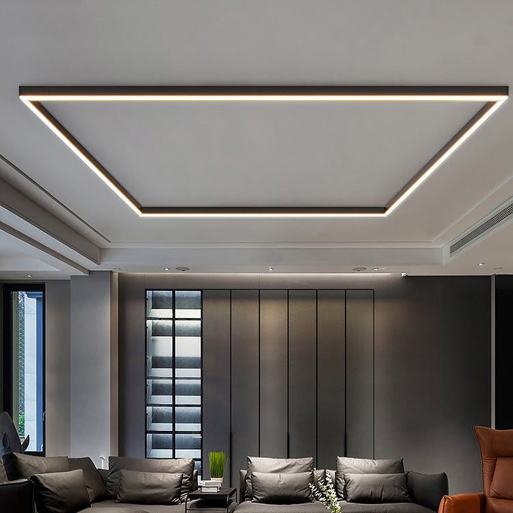 NordicGlow | Stylish Modern LED Flush Mount Ceiling Light Fixture 4