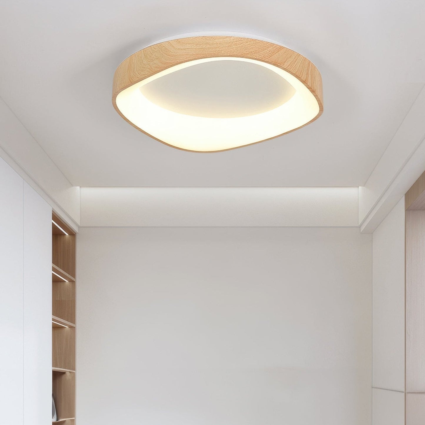 NordicWood | Elegant Minimalist Flush Mount Ceiling Light Fixture 2