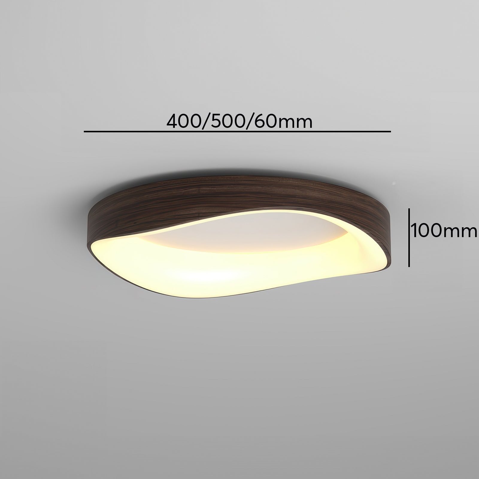 NordicWood | Elegant Minimalist Flush Mount Ceiling Light Fixture 7