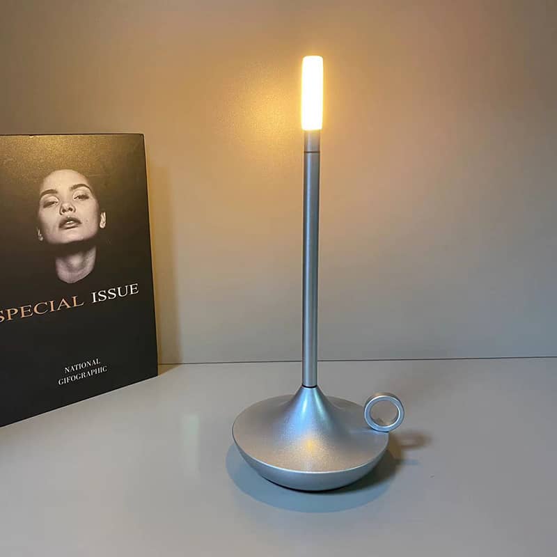 Nordic Collection | Dimmable Candlestick Light with Rechargeable Battery | Elegant Home Decor for Ambiance 10