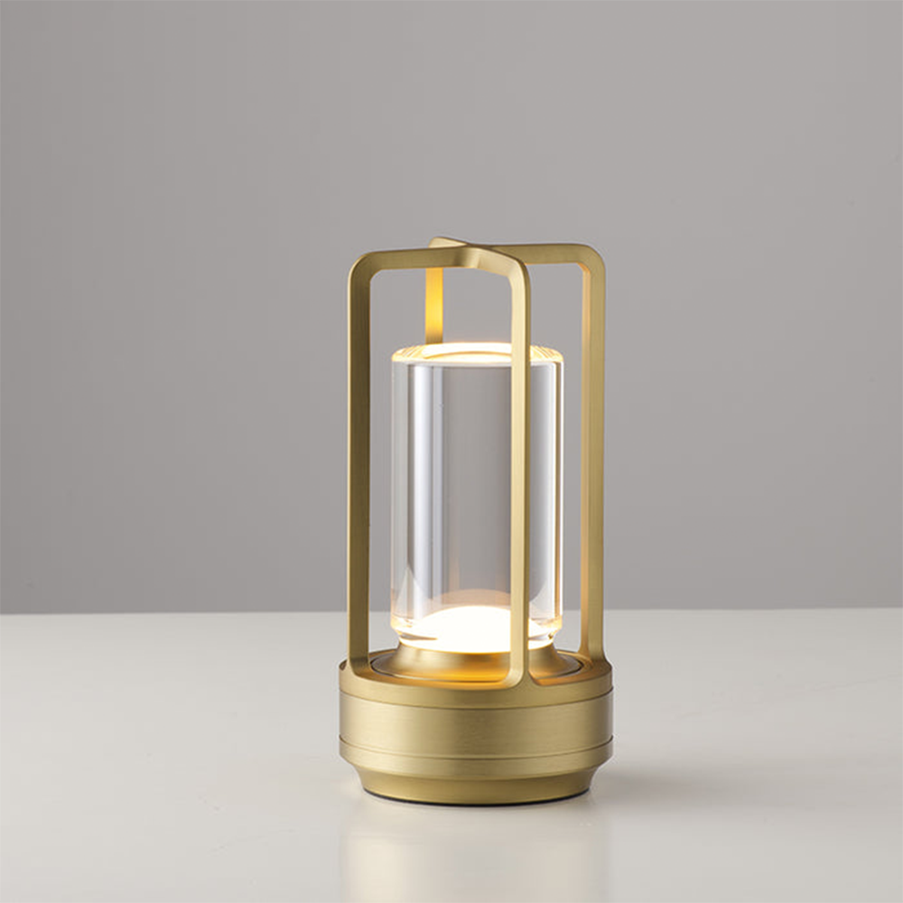 Nordic Crystal Table Lamp | USB Rechargeable & Dimmable | Elegant Lighting for Bedroom and Desk 0