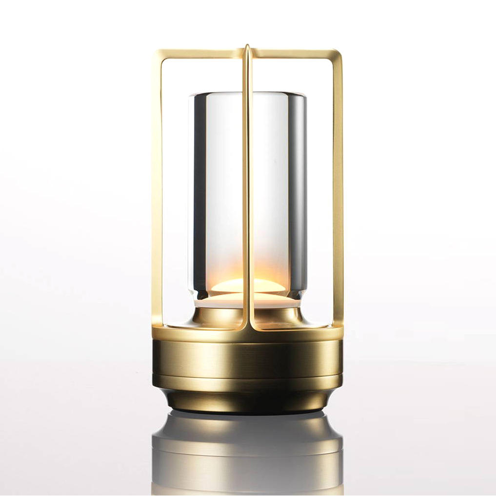 Nordic Crystal Table Lamp | USB Rechargeable & Dimmable | Elegant Lighting for Bedroom and Desk 5