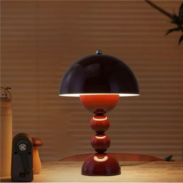 Nordic Flower Buds | Portable Table Lamp with Rechargeable Battery | Cordless Design for Modern Ambiance 3