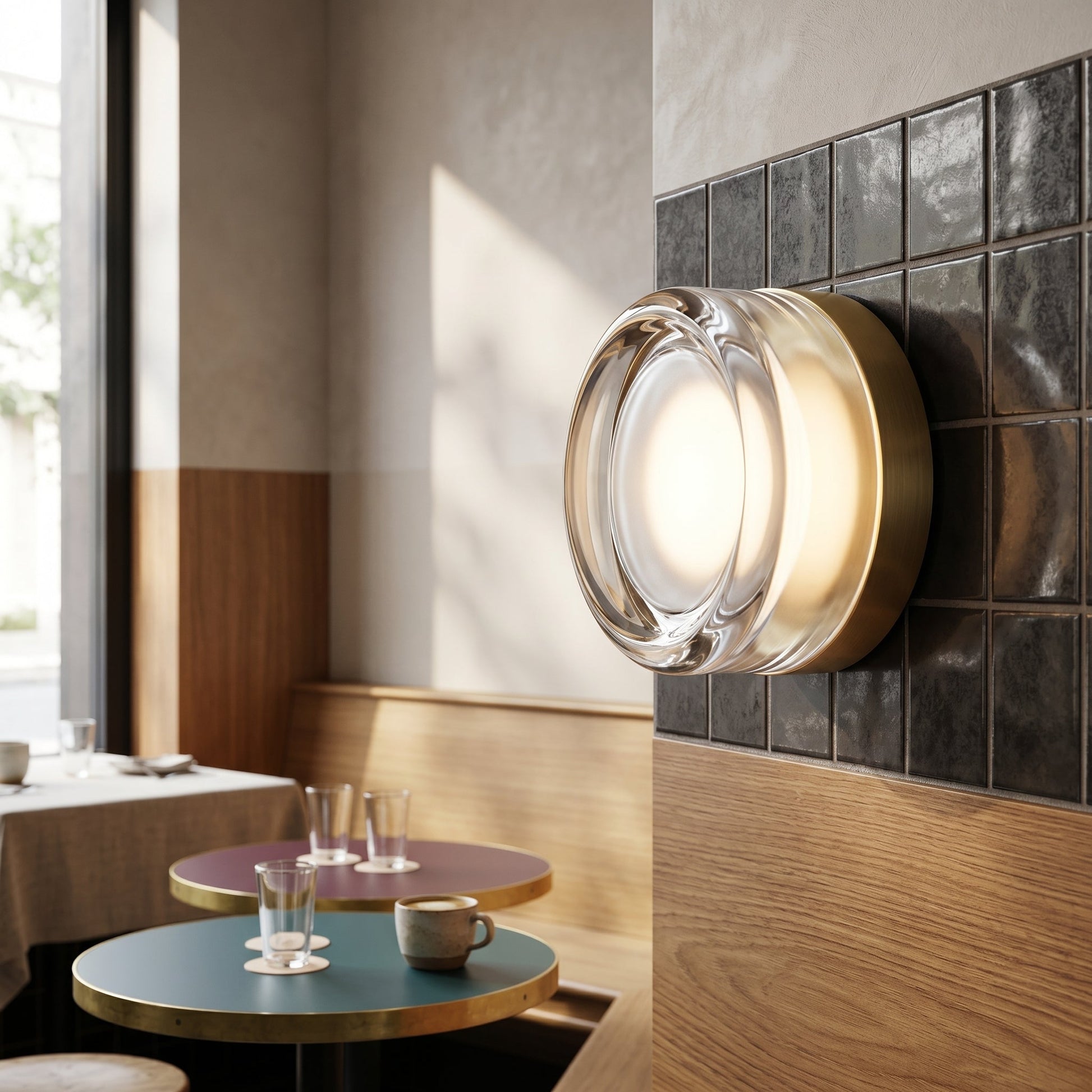 Nordic Luminous | Wall Light with Built-in Light Sensor | Minimalist Design for Soft Ambient Illumination 1