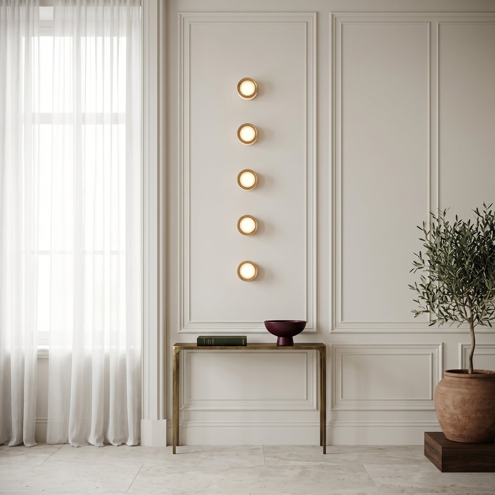 Nordic Luminous | Wall Light with Built-in Light Sensor | Minimalist Design for Soft Ambient Illumination 3