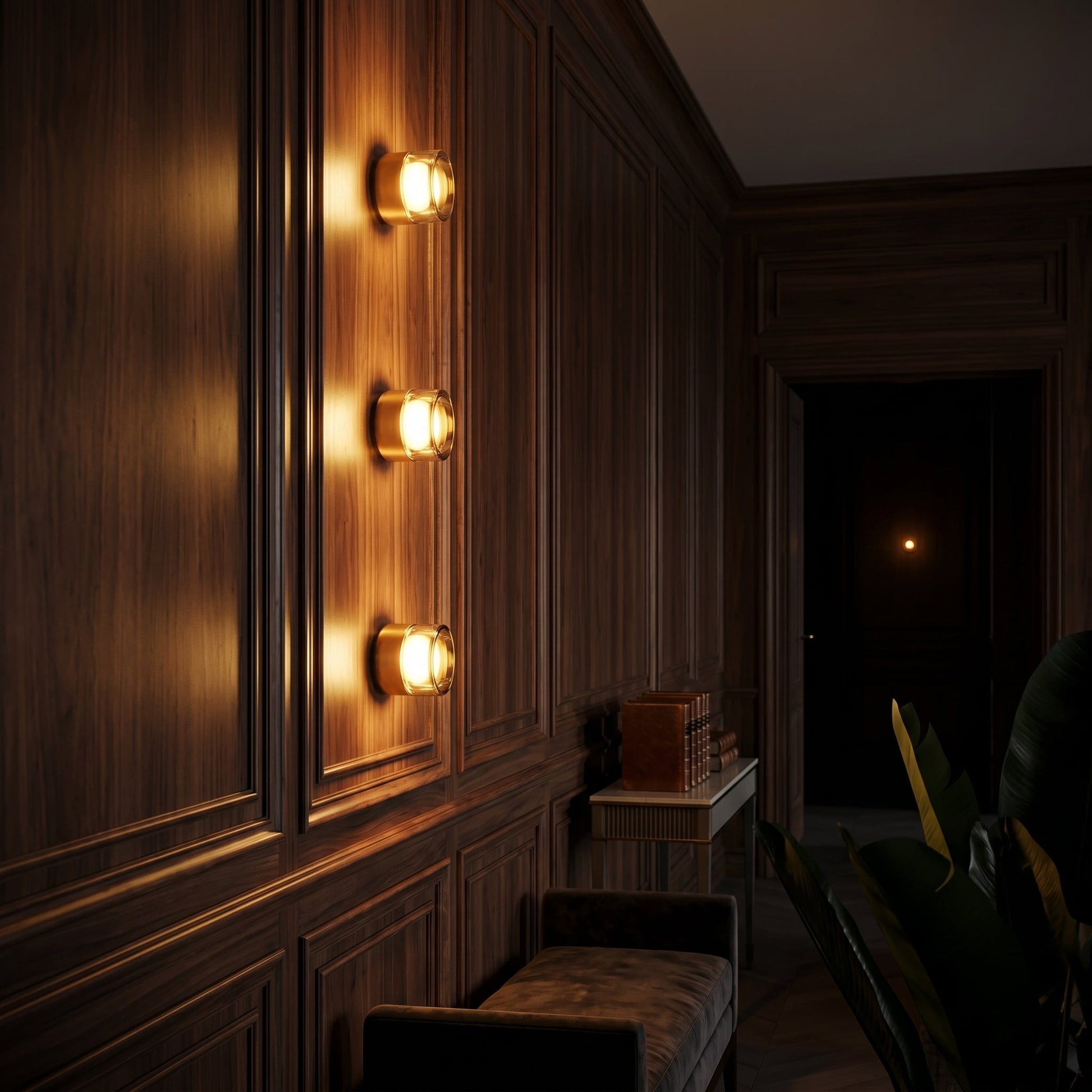 Nordic Luminous | Wall Light with Built-in Light Sensor | Minimalist Design for Soft Ambient Illumination 4