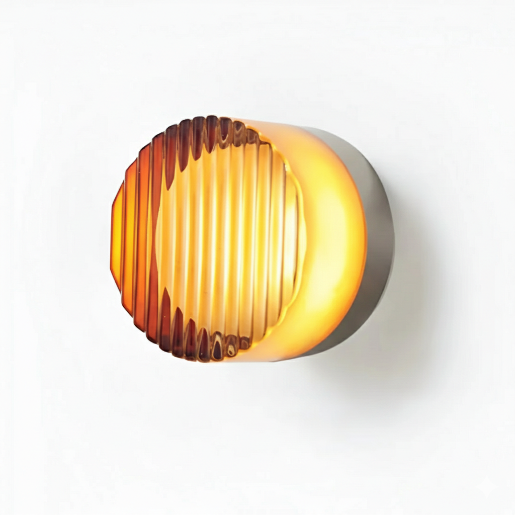 Nordic Luminous | Wall Light with Built-in Light Sensor | Minimalist Design for Soft Ambient Illumination 9