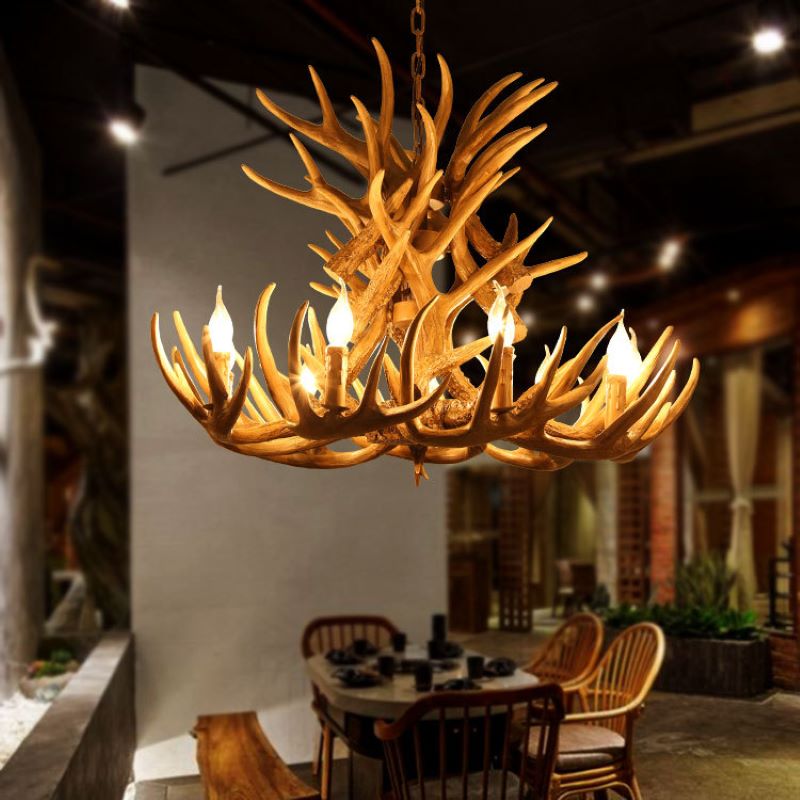 Nordic | Black Pendant Light with Adjustable Chain & Unique Branch Design | Modern Pendant Lighting for Kitchen Island and Dining Spaces 3
