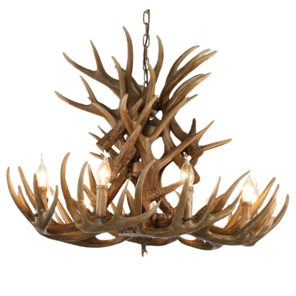 Nordic | Black Pendant Light with Adjustable Chain & Unique Branch Design | Modern Pendant Lighting for Kitchen Island and Dining Spaces 8