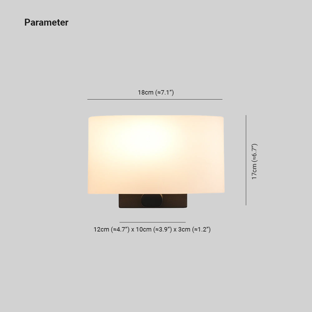 Nordic | Wall Lamp with Dimmable Glass Design | Stylish Wall Lights for Elegant Home Decor 3