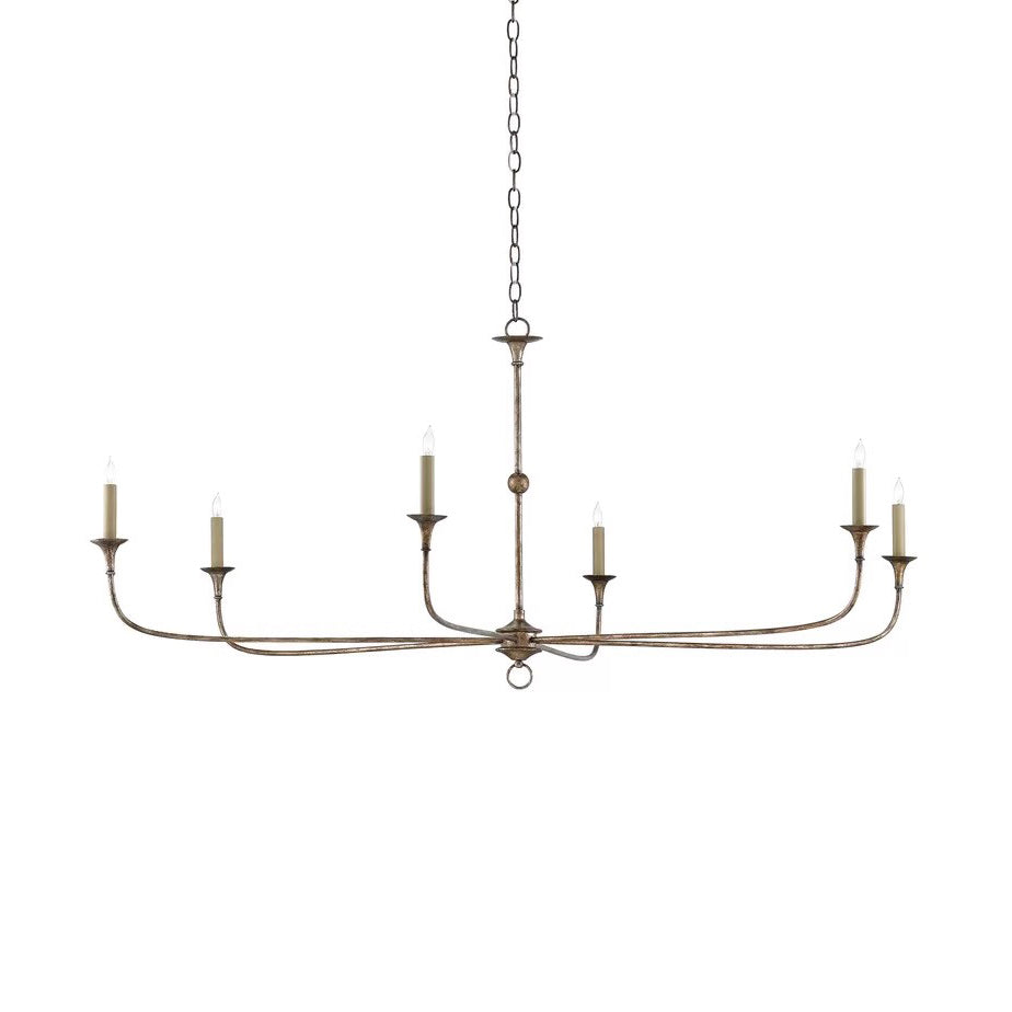 Unity Chandelier - 6 Heads Antique Bronze