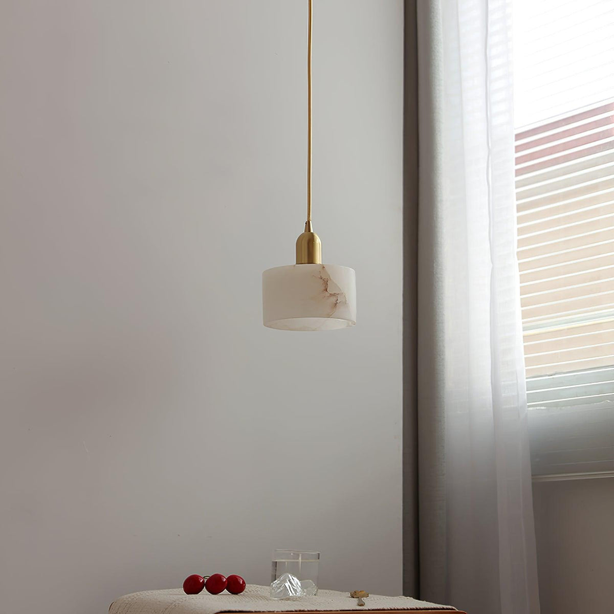 Brio Alabaster Pendant Light detail