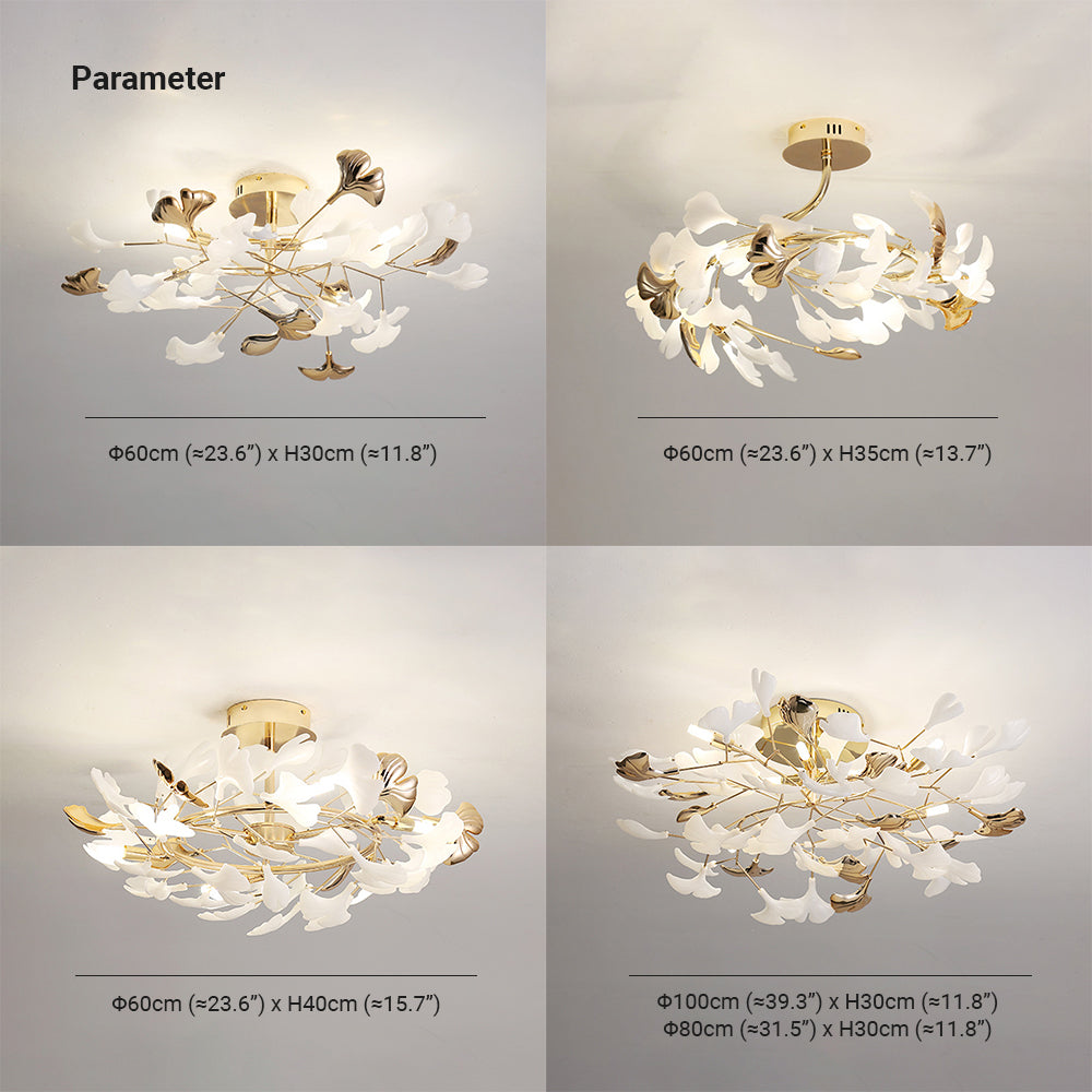 Olivia Collection | Flush Mount Ceiling Light with Luxurious Gold Finish | Elegant Illumination for Living Spaces 4