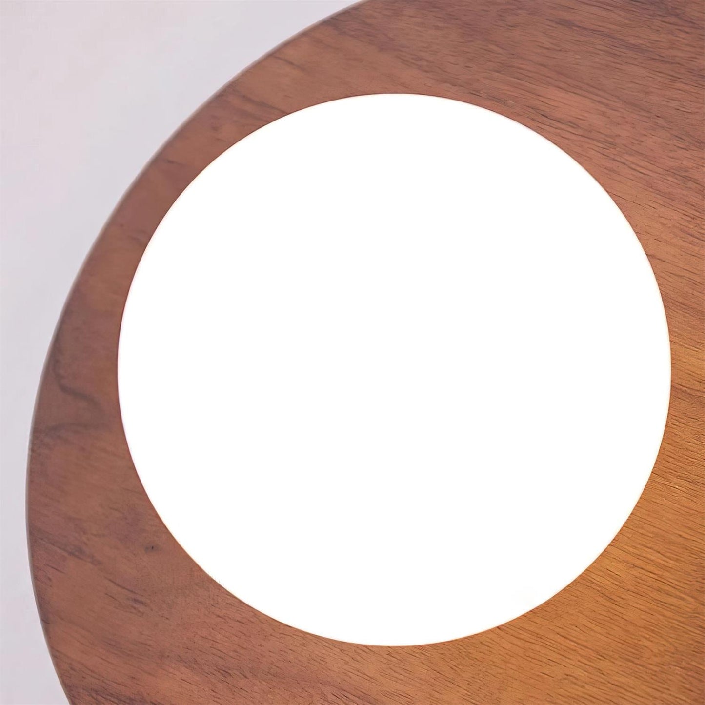 Olyne | Wooden Wall Lamp with Glass Shade - Dimmable Design for Indoor & Outdoor Use 7
