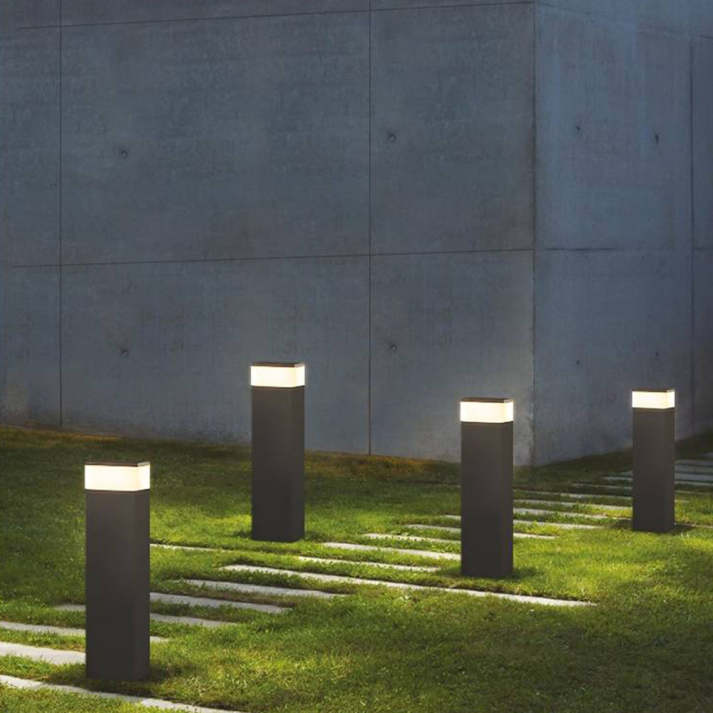 Orr Industrie Design | LED Outdoor Lamp with Rectangular Metal Frame | Energy-Efficient Lighting for Patios and Walkways 0