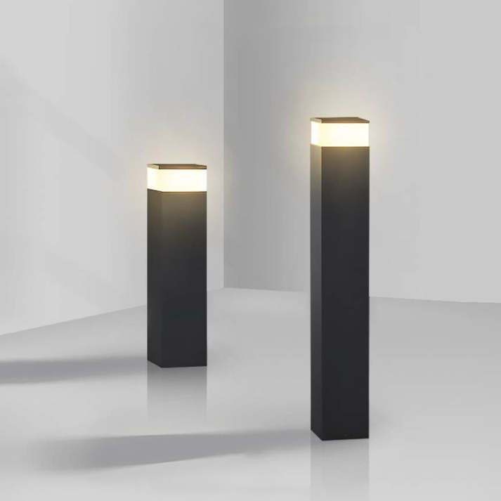 Orr Industrie Design | LED Outdoor Lamp with Rectangular Metal Frame | Energy-Efficient Lighting for Patios and Walkways 5