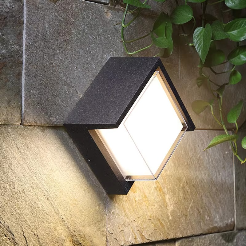 Outdoor Wall Lamp | Motion Sensor LED Sconce with IP65 Rating | Modern Design for Enhanced Security 0