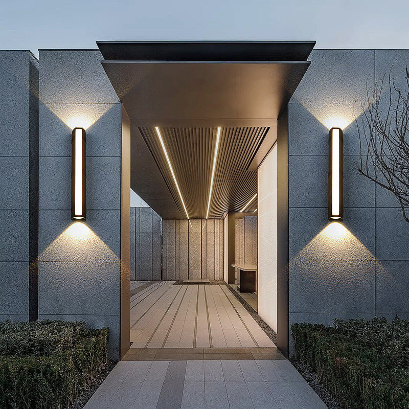 Outdoor Wall Light | Waterproof LED Fixture with Sleek Design | Durable Outdoor Wall Lantern for Patios and Gardens 2