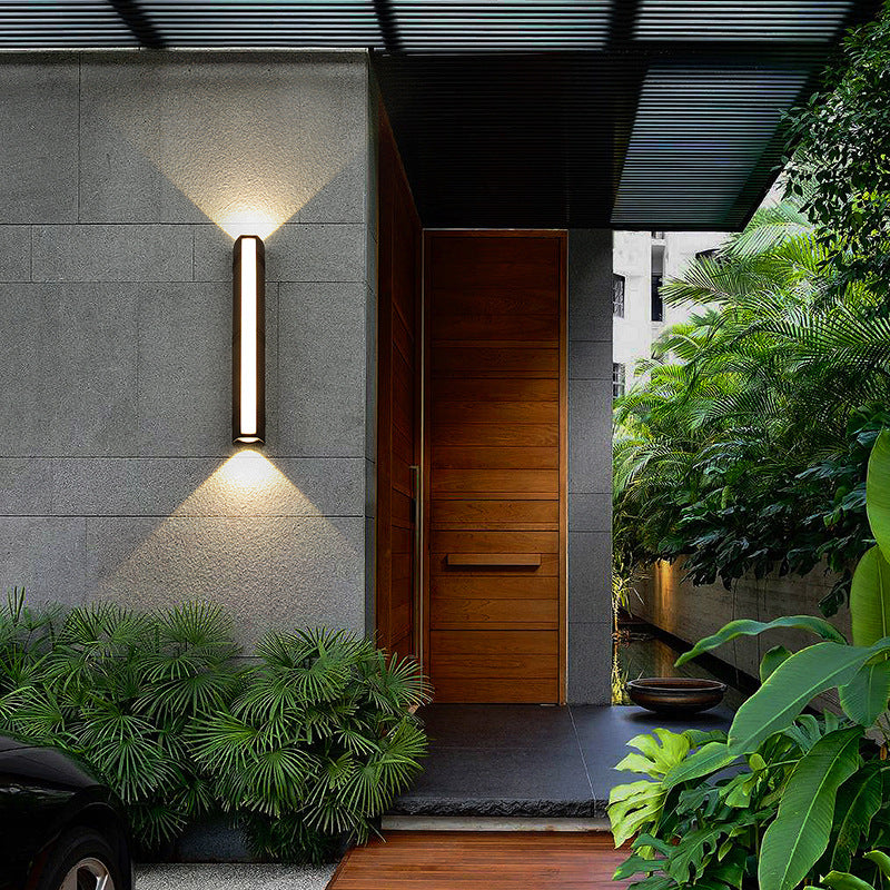 Outdoor Wall Light | Waterproof LED Fixture with Sleek Design | Durable Outdoor Wall Lantern for Patios and Gardens 3