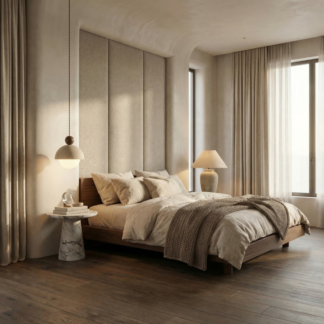 Palermo | Pendant Light with Handcrafted Travertine Dome & Glass Globe | Elegant Illumination for Modern Spaces 8