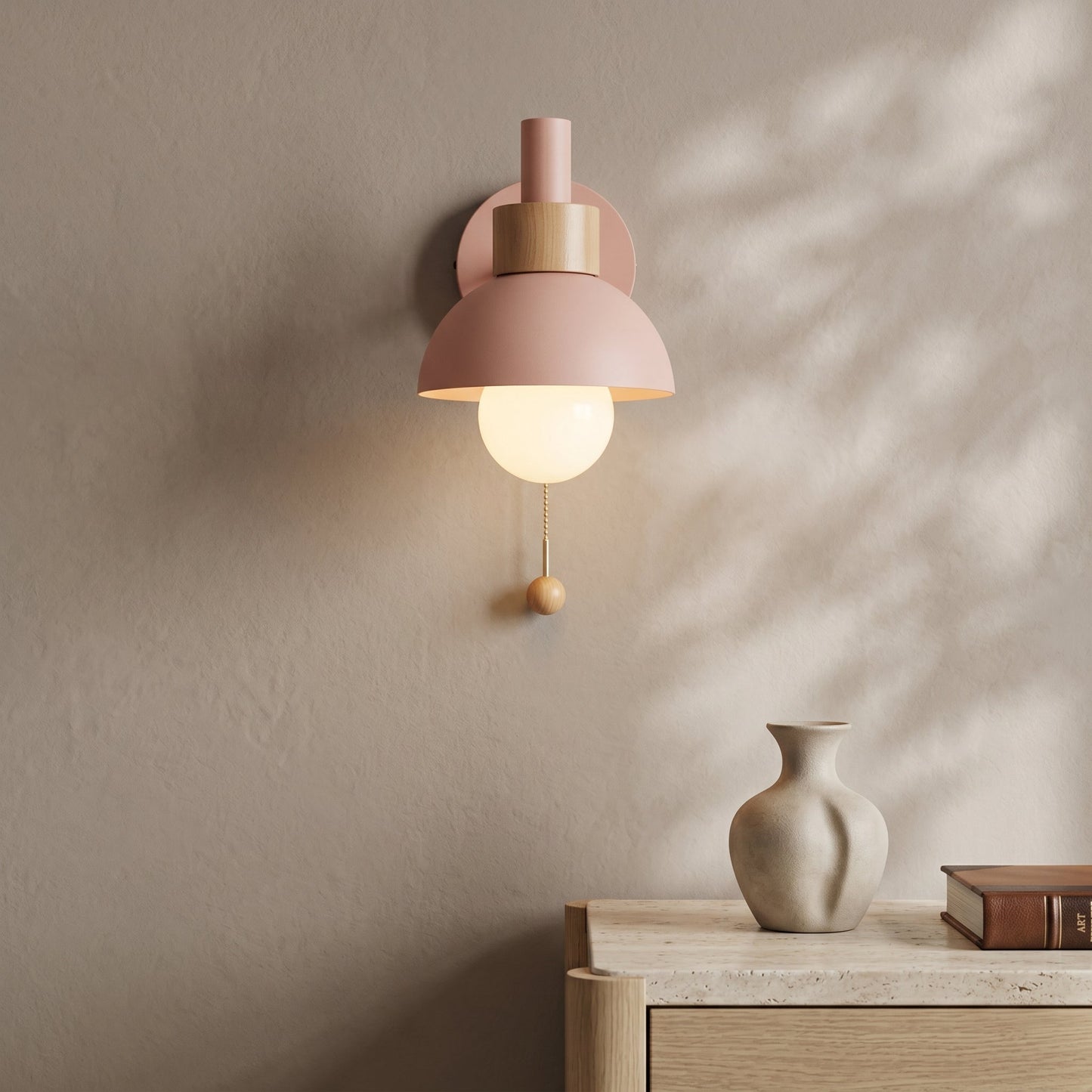 Pastel Floral Table Lamp | Decorative Design with Soft Glow | Ideal Bedside or Desk Lamp for Cozy Ambiance 3