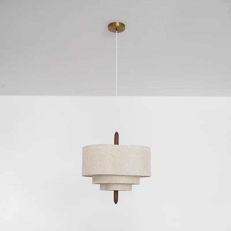 Renee Pebble Fabric Pendant Light