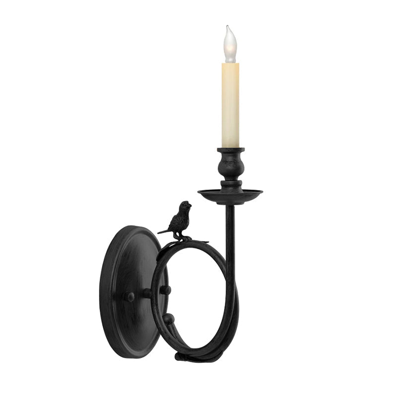 Silva Wall Sconce - Antique Black