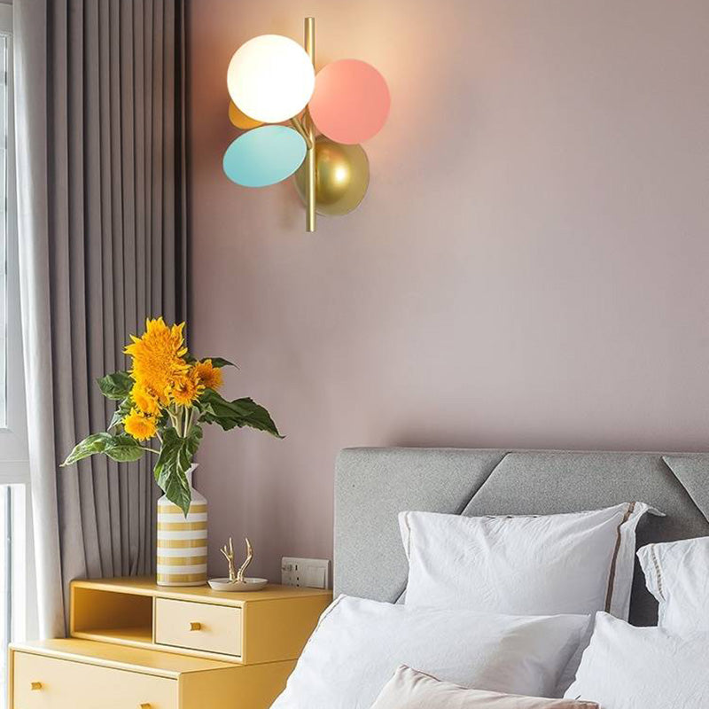 Petal Wall Lamp | Stylish Wall Sconce Light with LED Bulb | Cozy Lighting for Kids' Room 3