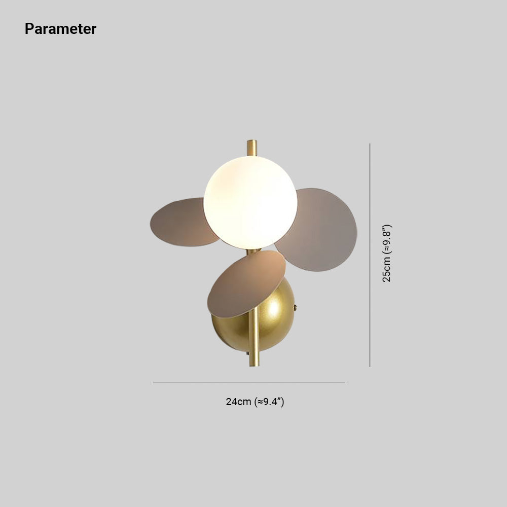 Petal Wall Lamp | Stylish Wall Sconce Light with LED Bulb | Cozy Lighting for Kids' Room 5