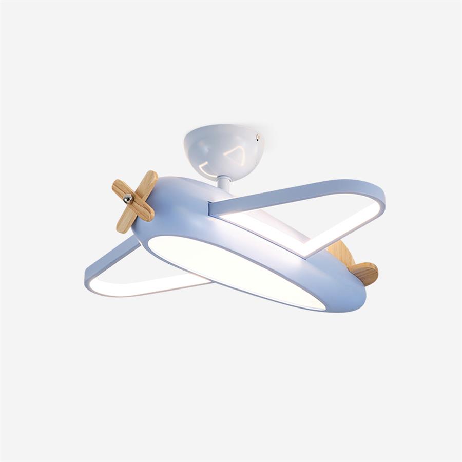 Playful Airplane Ceiling Lamp for Kids' Room with Integrated LED Design | Charming Lighting Fixture for Imaginative Spaces 1