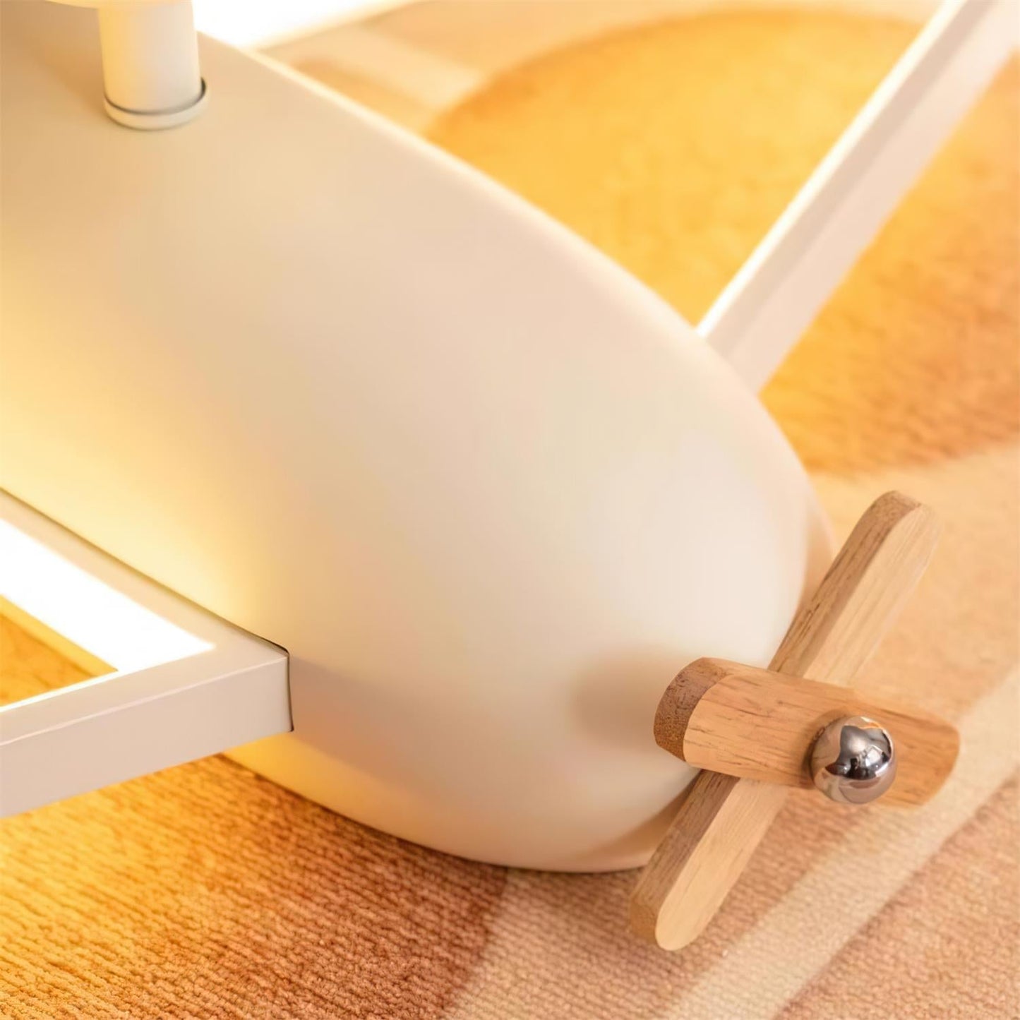 Playful Airplane Ceiling Lamp for Kids' Room with Integrated LED Design | Charming Lighting Fixture for Imaginative Spaces 4