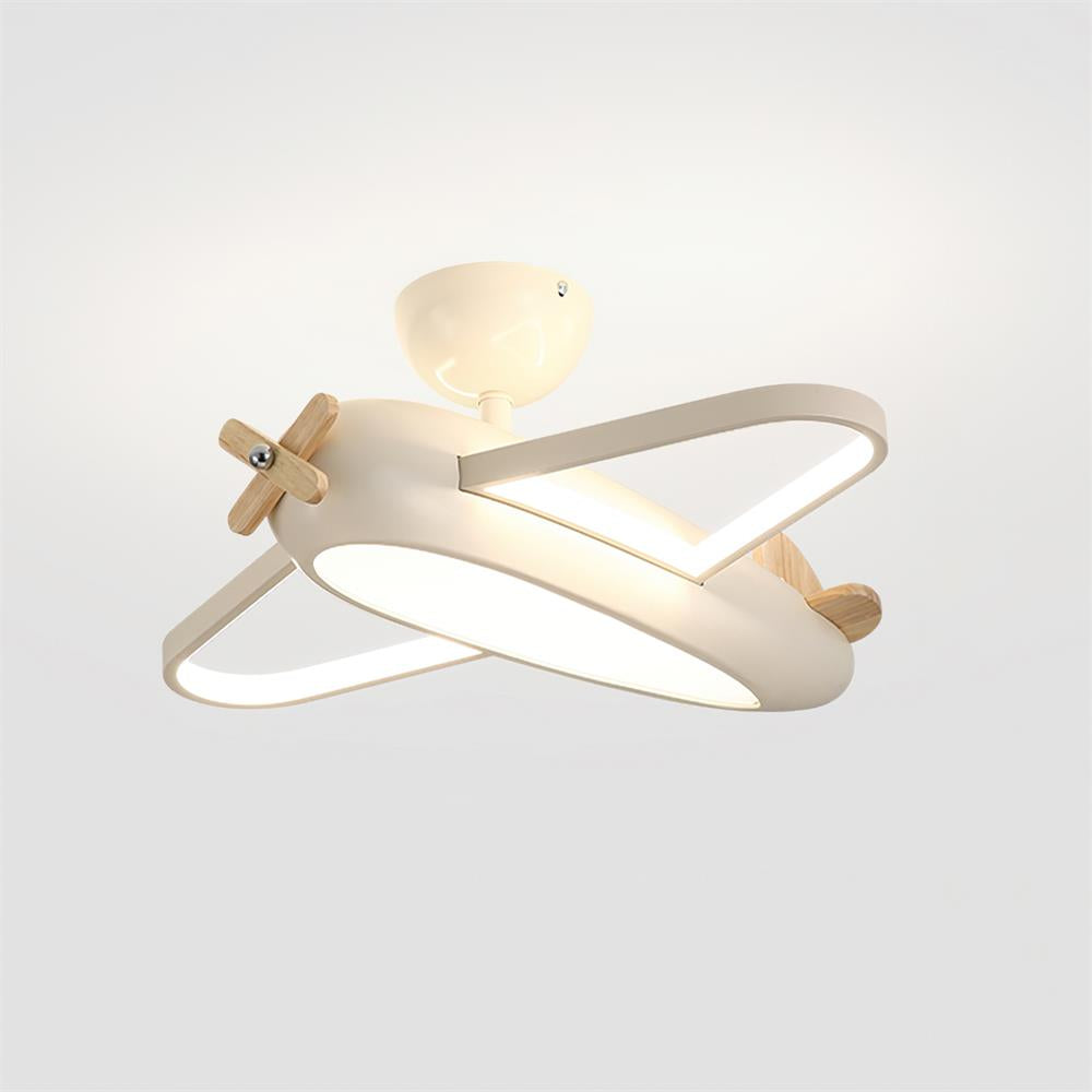 Playful Airplane Ceiling Lamp for Kids' Room with Integrated LED Design | Charming Lighting Fixture for Imaginative Spaces 8