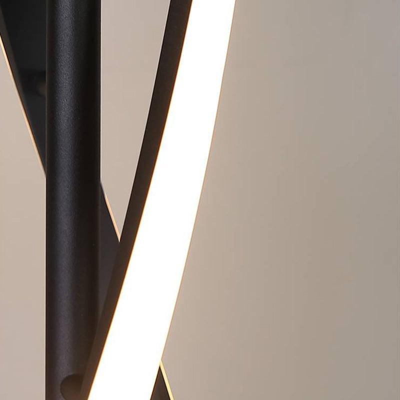 Louise Acrylic Shade Floor Lamp | 2 Colours