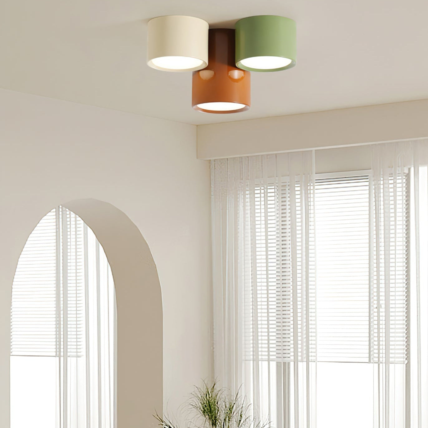 Puln Collection | Flush Mount Ceiling Light with Integrated LED | Modern Minimalist Fixture for Elegant Ambiance 3