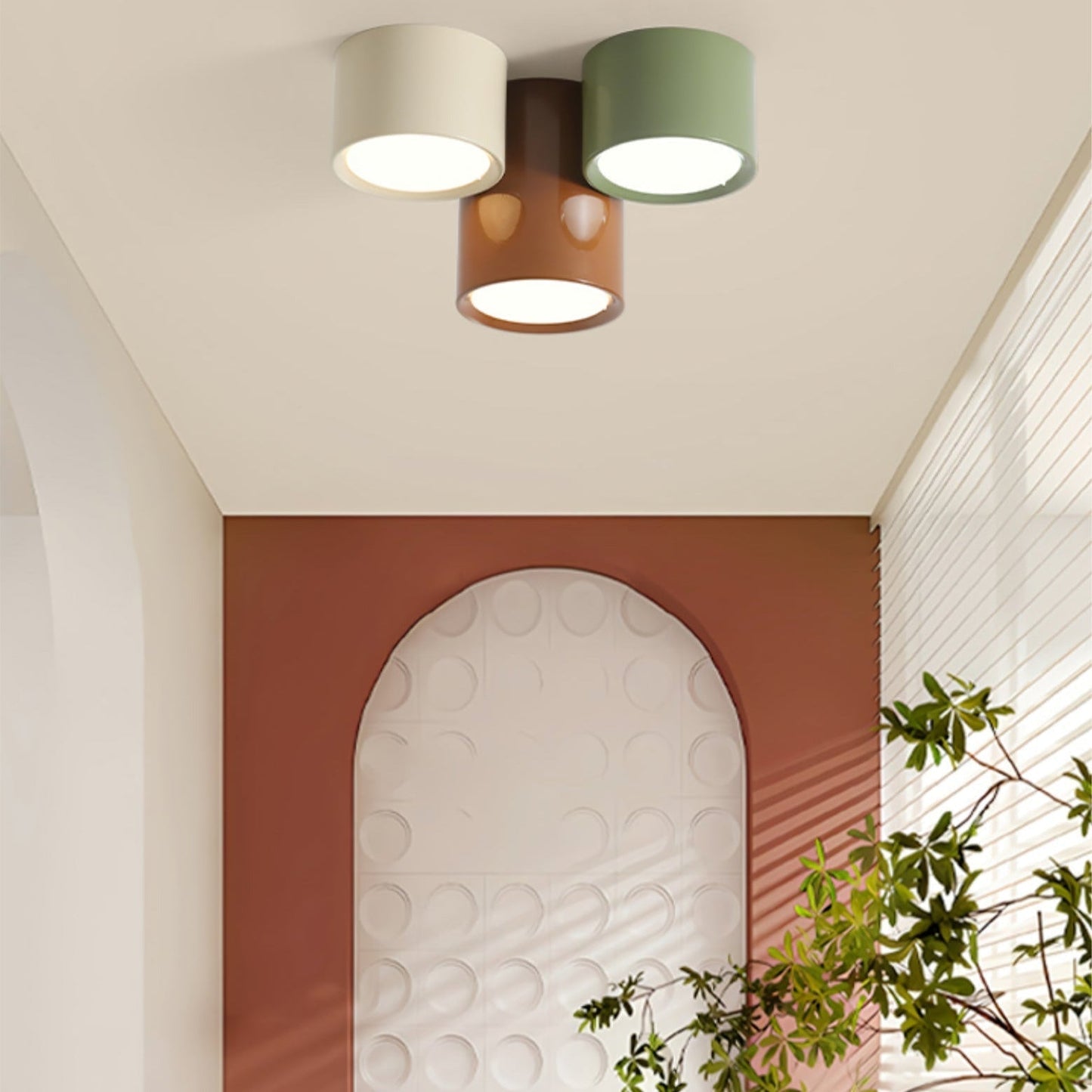 Puln Collection | Flush Mount Ceiling Light with Integrated LED | Modern Minimalist Fixture for Elegant Ambiance 5