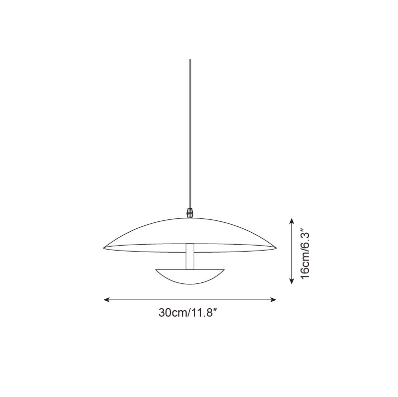 Pylos Collection | Black Pendant Light with Integrated LED | Adjustable Height for Modern Kitchen Lighting 5