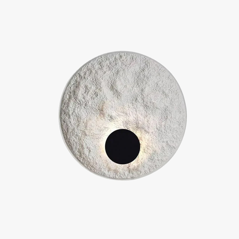 Byers Modern LED Round Resin Wall Lamp Bedroom Dining Room