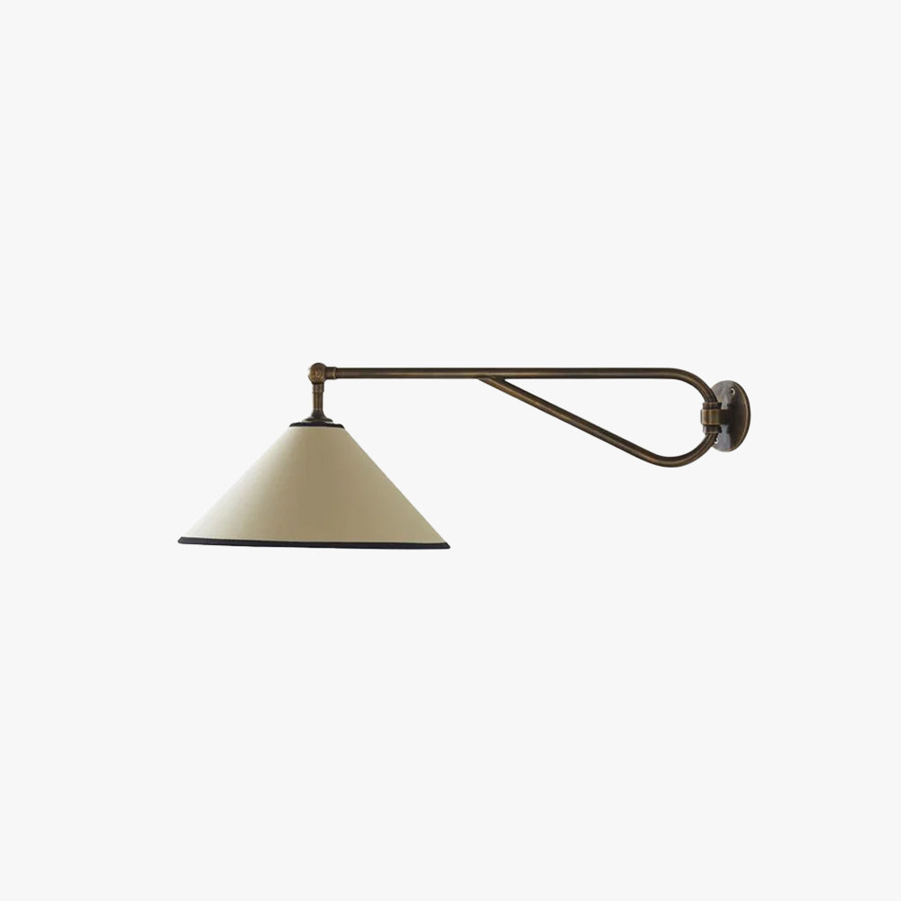Alessio Vintage Classical Metal Fabric Wall Light