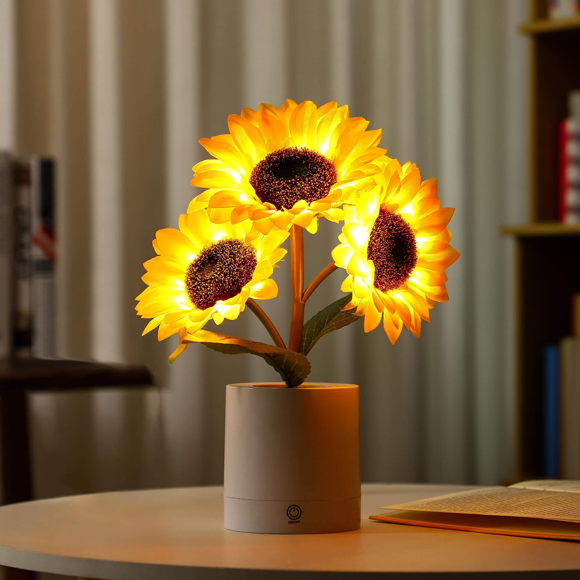 Sunflower LED Lamp | Nature-Inspired Table Lamp