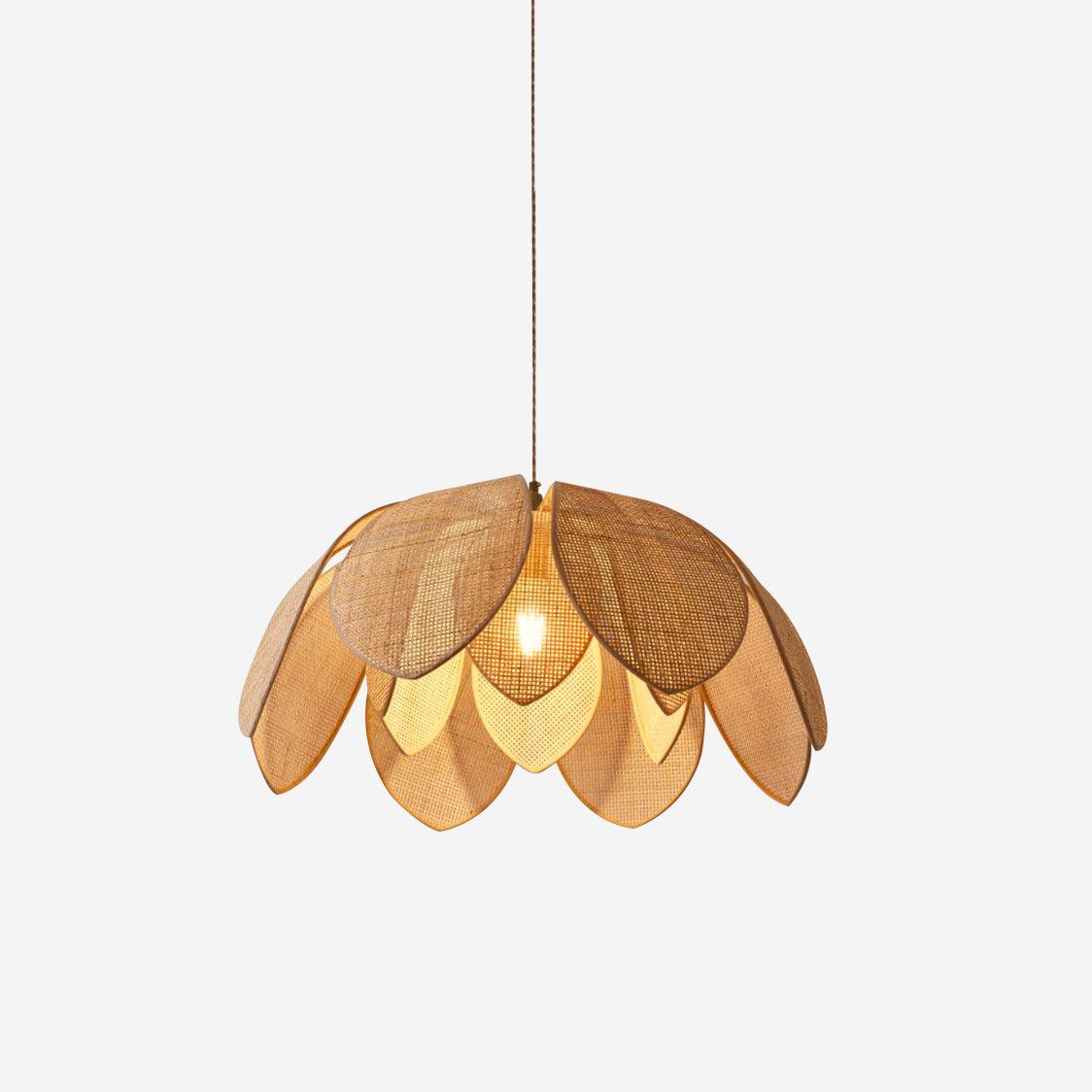 Rattan Pendant Lighting | Adjustable Height for Elegant Home Decor 1