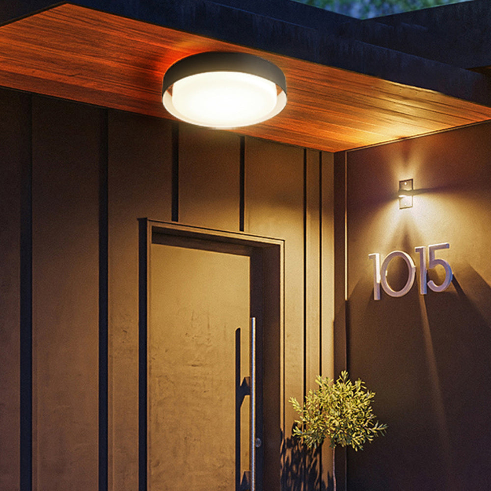 Ray Collection | Modern Flush Mount Ceiling Light with Elegant Design | Durable LED Fixture for Indoor and Outdoor Use 0