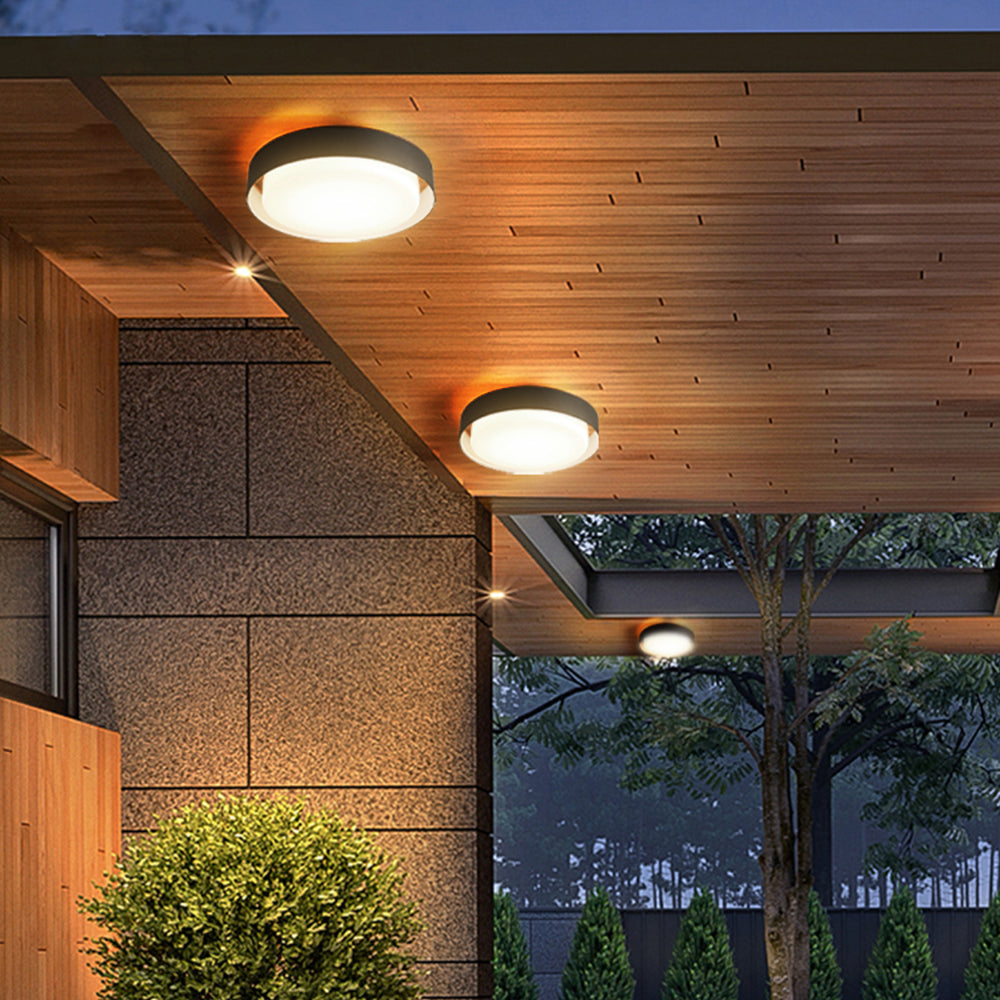 Ray Collection | Modern Flush Mount Ceiling Light with Elegant Design | Durable LED Fixture for Indoor and Outdoor Use 3