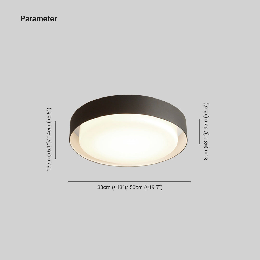 Ray Collection | Modern Flush Mount Ceiling Light with Elegant Design | Durable LED Fixture for Indoor and Outdoor Use 4