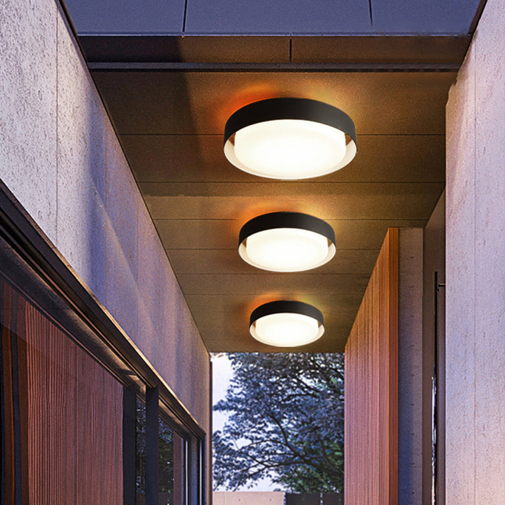 Ray Collection | Modern Flush Mount Ceiling Light with Elegant Design | Durable LED Fixture for Indoor and Outdoor Use 5