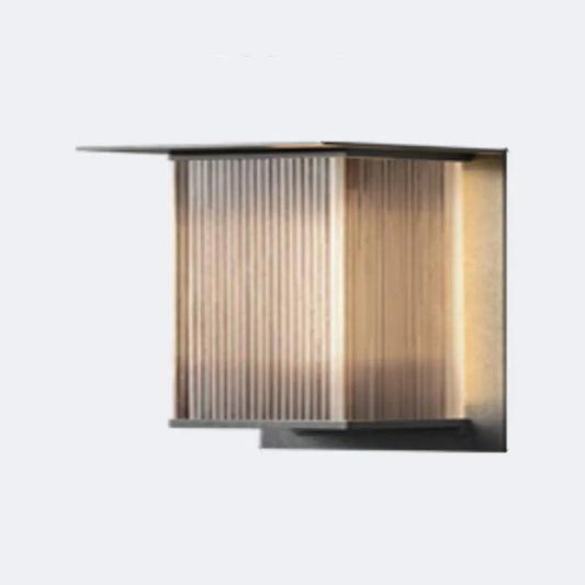 Ray Collection | Modern Outdoor Wall Lamp with Bright Illumination | Elegant Design for Courtyards and Terraces 0